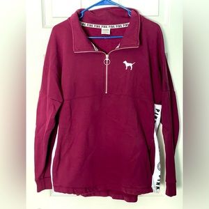 Women’s Maroon Victoria’s Secret Sweater, Size L